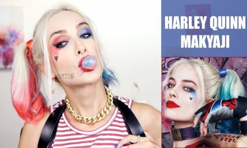 Sebile Ölmez - Harley Quinn Makyajı