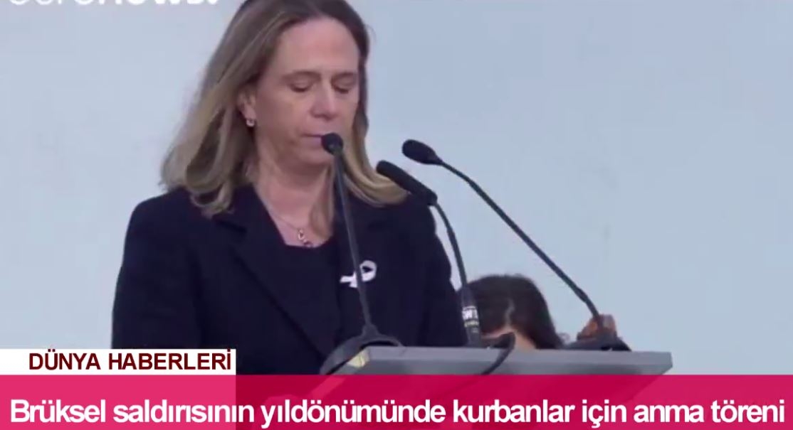 Brüksel saldırısının yıldönümünde kurbanlar için anma töreni