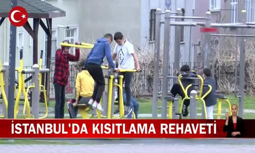 İstanbul'da Sokağa Çıkma Kısıtlaması Gününde Herkes Dışarda Caddelerde Sahillerde!