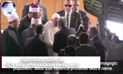 Dünya Haber - Papa Francis Kahire'de Konuştu