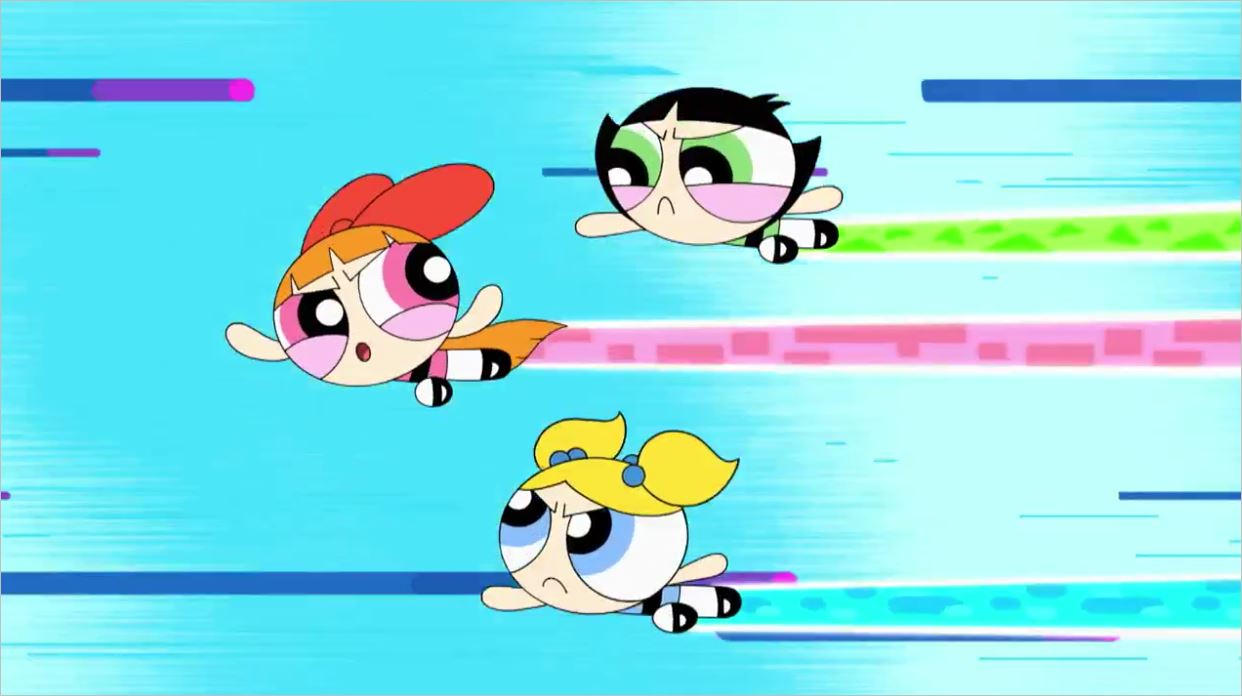 Powerpuff Girls - Blossom Çarpı Üç