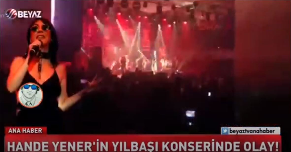 Hande Yener Yılbaşı Konseriyle Gündemde