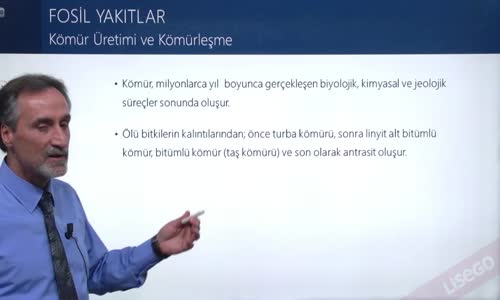 EBA KİMYA LİSE -  FOSİL YAKITLAR - KÖMÜR