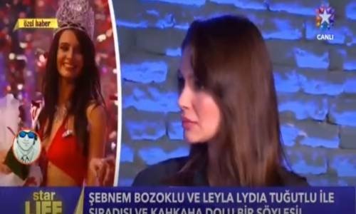 Leyla Lydia Tuğutlu ve Şebnem Bozoklu'nun Keyifli Sohbeti